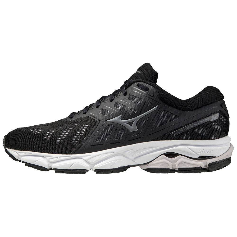 Sapatilhas Running Mizuno Wave Ultima 12 - Mulher - Pretas/Branco - TPVOH7902